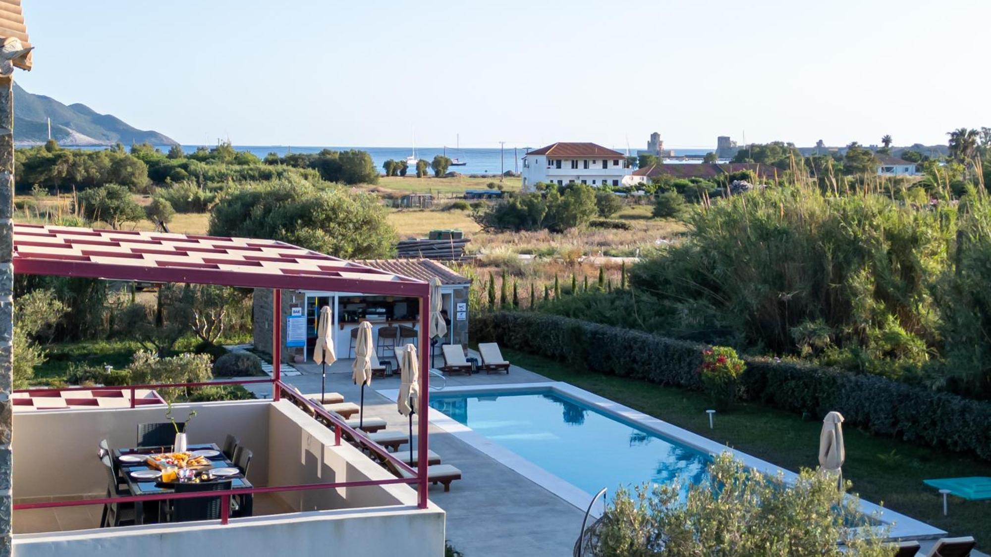 Abeloessa Methonian Hospitality Aparthotel Exterior foto