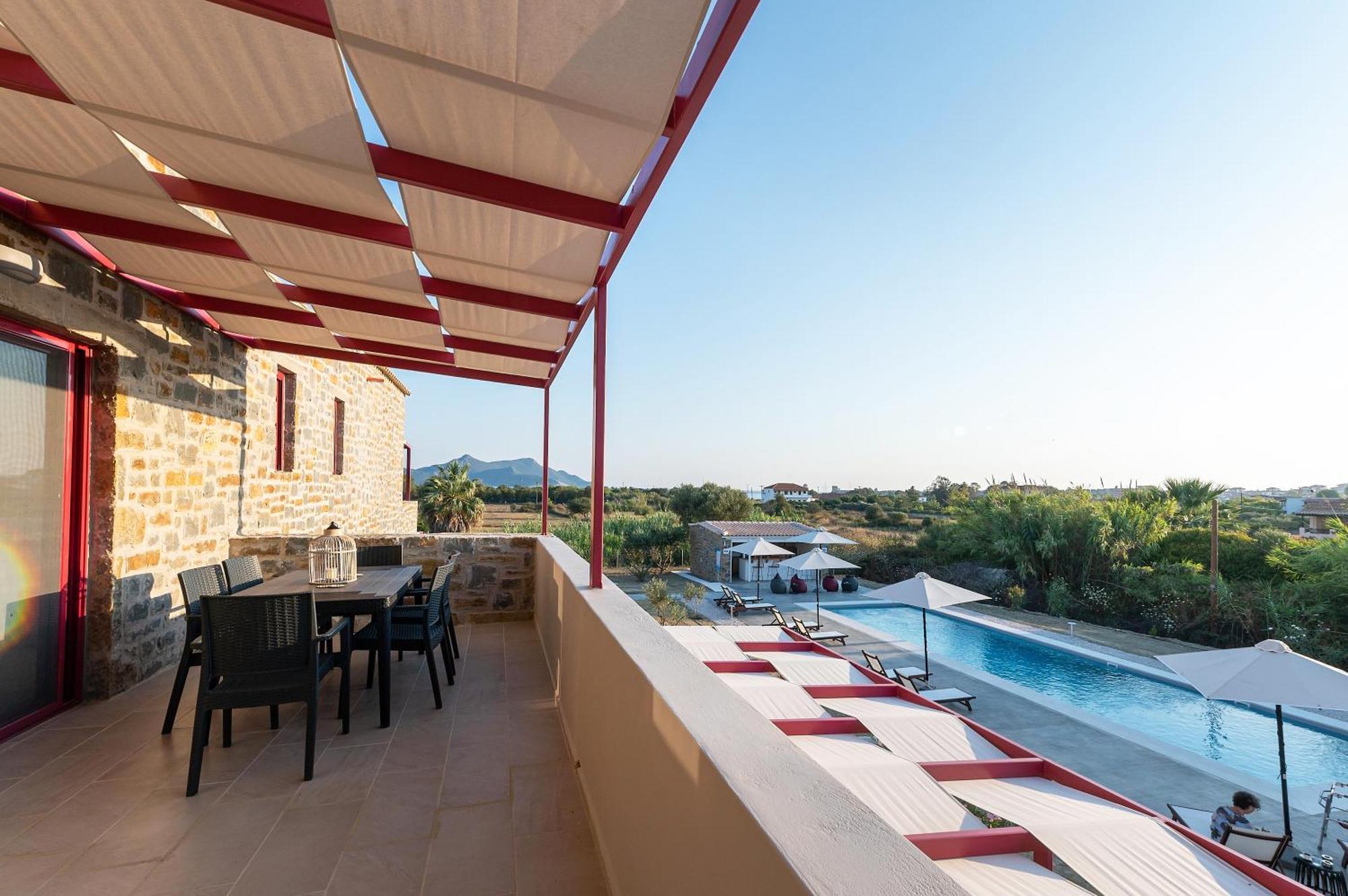 Abeloessa Methonian Hospitality Aparthotel Exterior foto