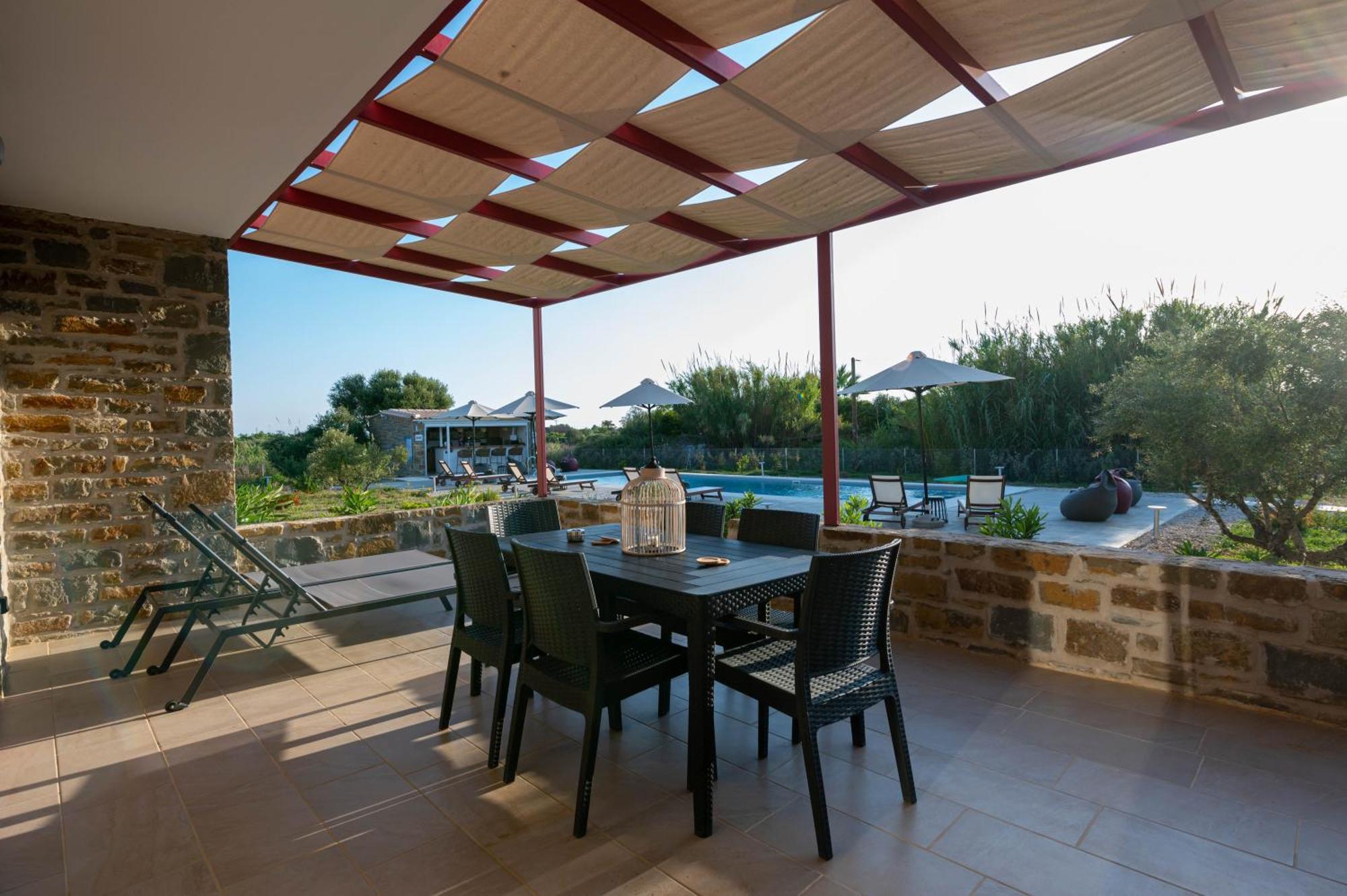 Abeloessa Methonian Hospitality Aparthotel Exterior foto